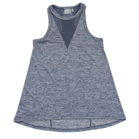 Athleta Womens Racerback Athletic Exercise Top XS Dark Blue and White - Picture 3 of 8